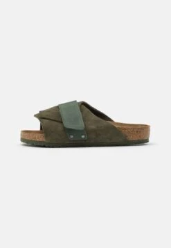 Birkenstock Kyoto Vl Nu Thyme Unisex- Sandalias Planas - Brown