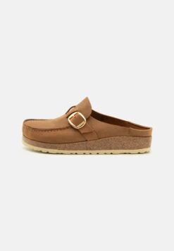 Birkenstock Buckley- Sandalias Planas - Cognac