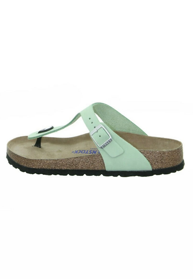 Birkenstock Gizeh Sfb Lenb - Chanclas De Dedo - Matcha 1 Birkenstock Gizeh Sfb Lenb - Chanclas De Dedo - Matcha
