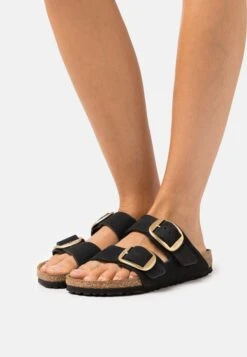 Birkenstock Arizona Big Buckle Narrow Fit - Sandalias Planas - Black