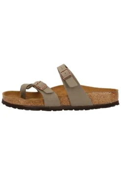 Birkenstock Sandalias Planas - Stone