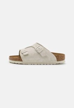 Birkenstock Zürich Unisex - Pantuflas - Antique White