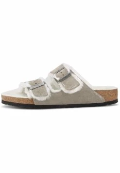 Birkenstock Arizona - Sandalias Planas - Hellgrau