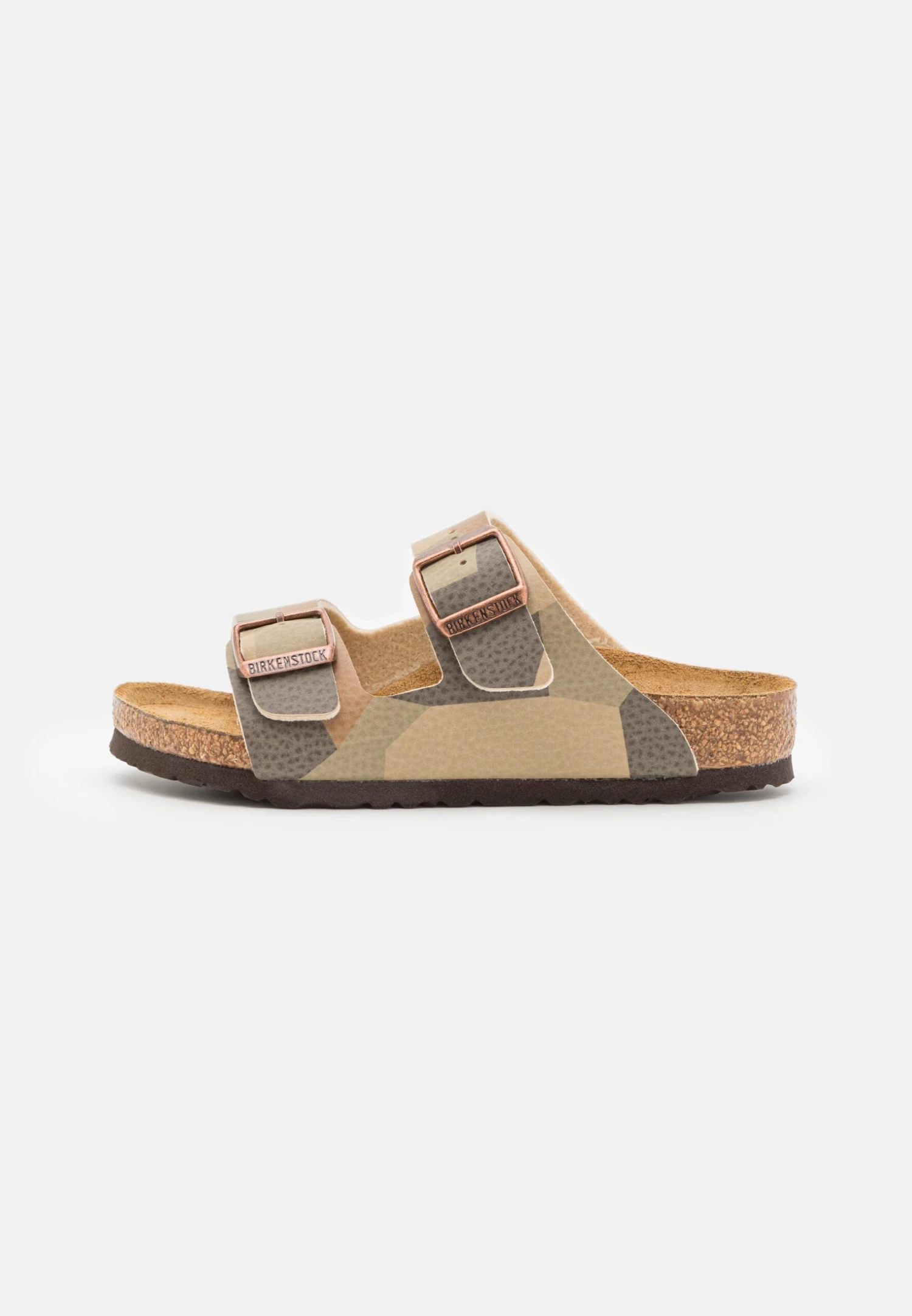 Birkenstock Arizona Geometric Unisex - Sandalias Planas - Desert Soil/Khaki 1 Birkenstock Arizona Geometric Unisex - Sandalias Planas - Desert Soil/Khaki