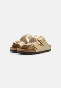 Birkenstock Arizona Big Buckle Narrow Fit - Pantuflas - Metallic Gold -Birkenstock Ventas 2025 420f50c5342d493c983621c5de208892