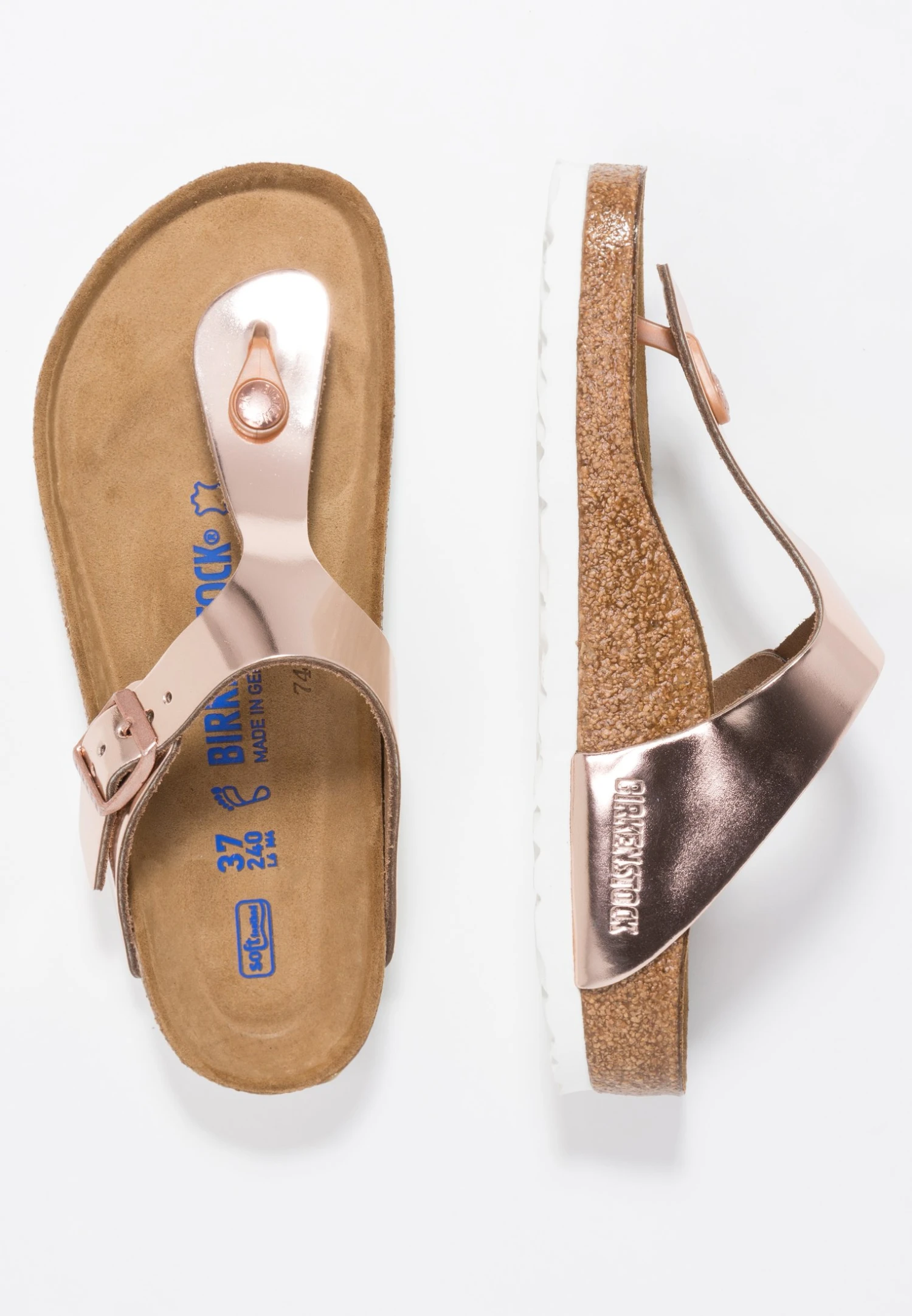 Birkenstock Gizeh Regular - Sandalias De Dedo - Metallic Copper 4 Birkenstock Gizeh Regular - Sandalias De Dedo - Metallic Copper - Imagen 4