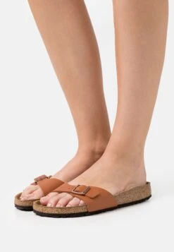 Birkenstock Madrid Bf Narrow - Pantuflas - Ginger Brown