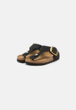 Birkenstock Gizeh Big Buckle Narrow - Sandalias Planas - Black -Birkenstock Ventas 2025 4d762dbe74944cc1bf61950b85ec5b71