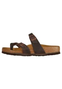 Birkenstock Sandalias Planas - Brown