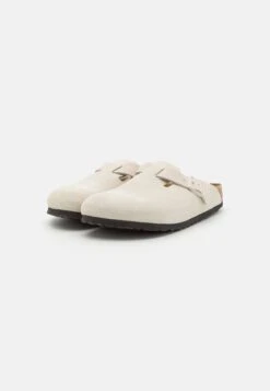 Birkenstock Boston- Pantuflas - Antique White -Birkenstock Ventas 2025 53bf80221b844e2587a60d89a886d550
