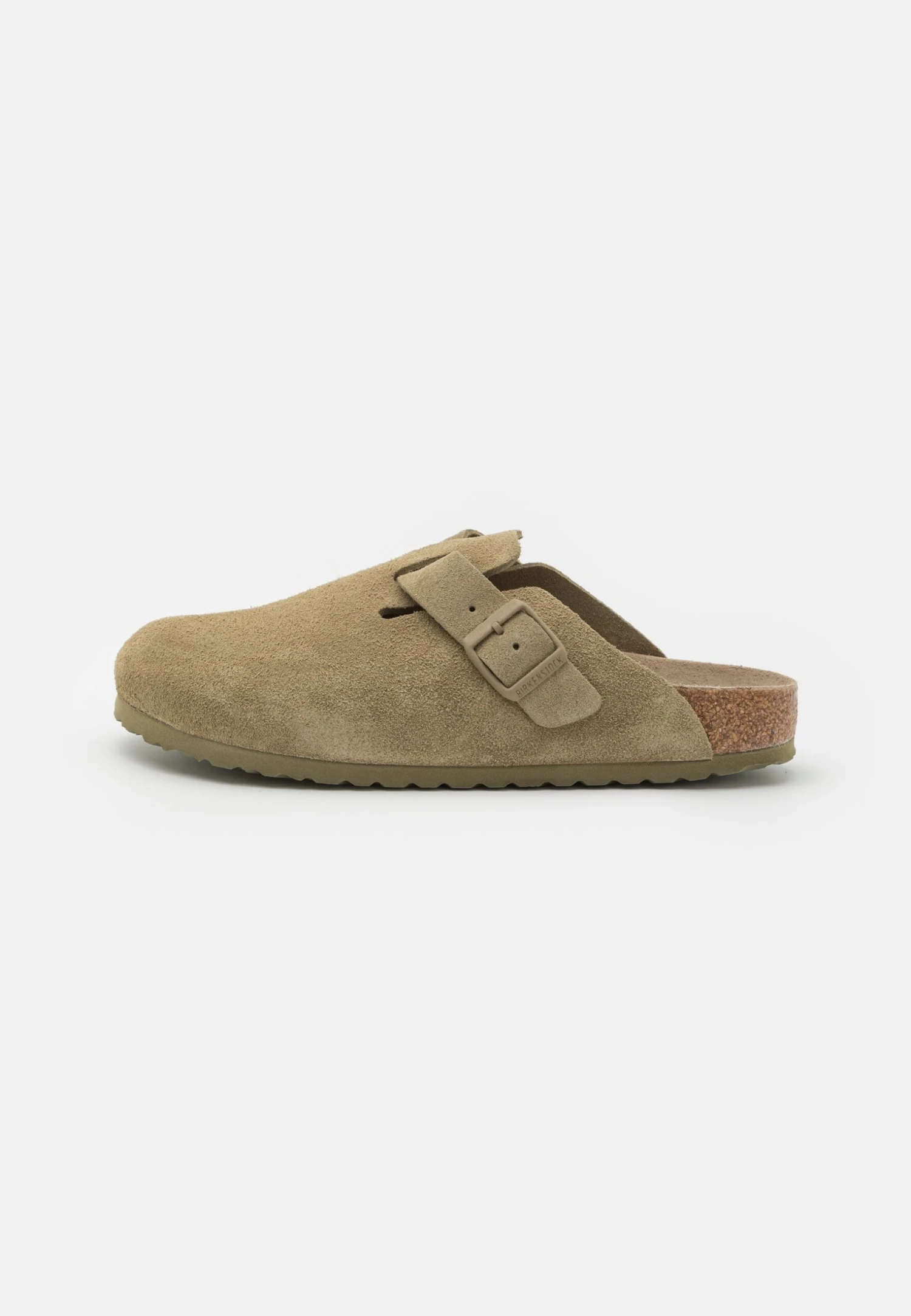 Birkenstock Boston Unisex - Pantuflas - Faded Khaki 1 Birkenstock Boston Unisex - Pantuflas - Faded Khaki