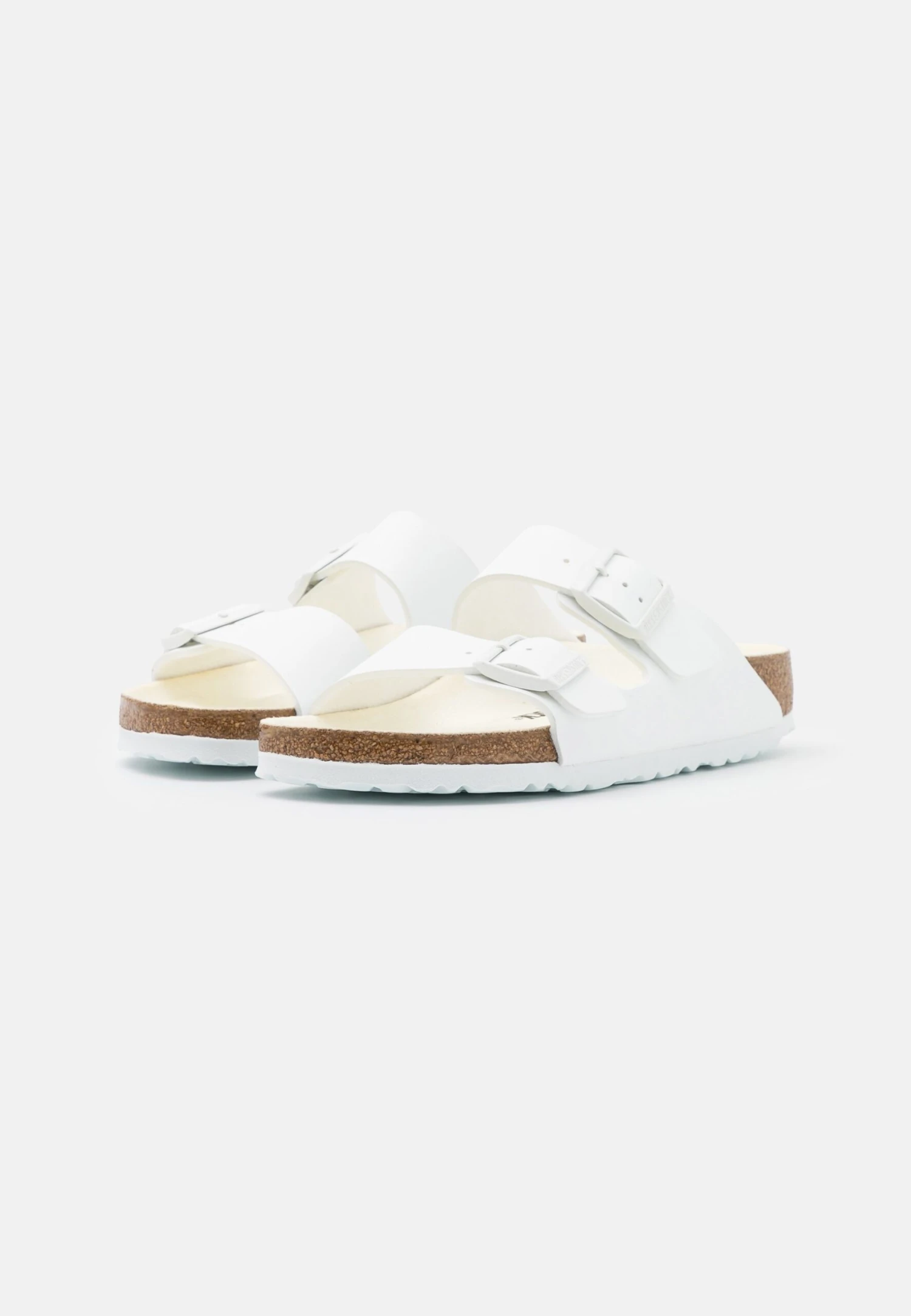 Birkenstock Arizona Bf Triples Narrow - Pantuflas - White 3 Birkenstock Arizona Bf Triples Narrow - Pantuflas - White - Imagen 3