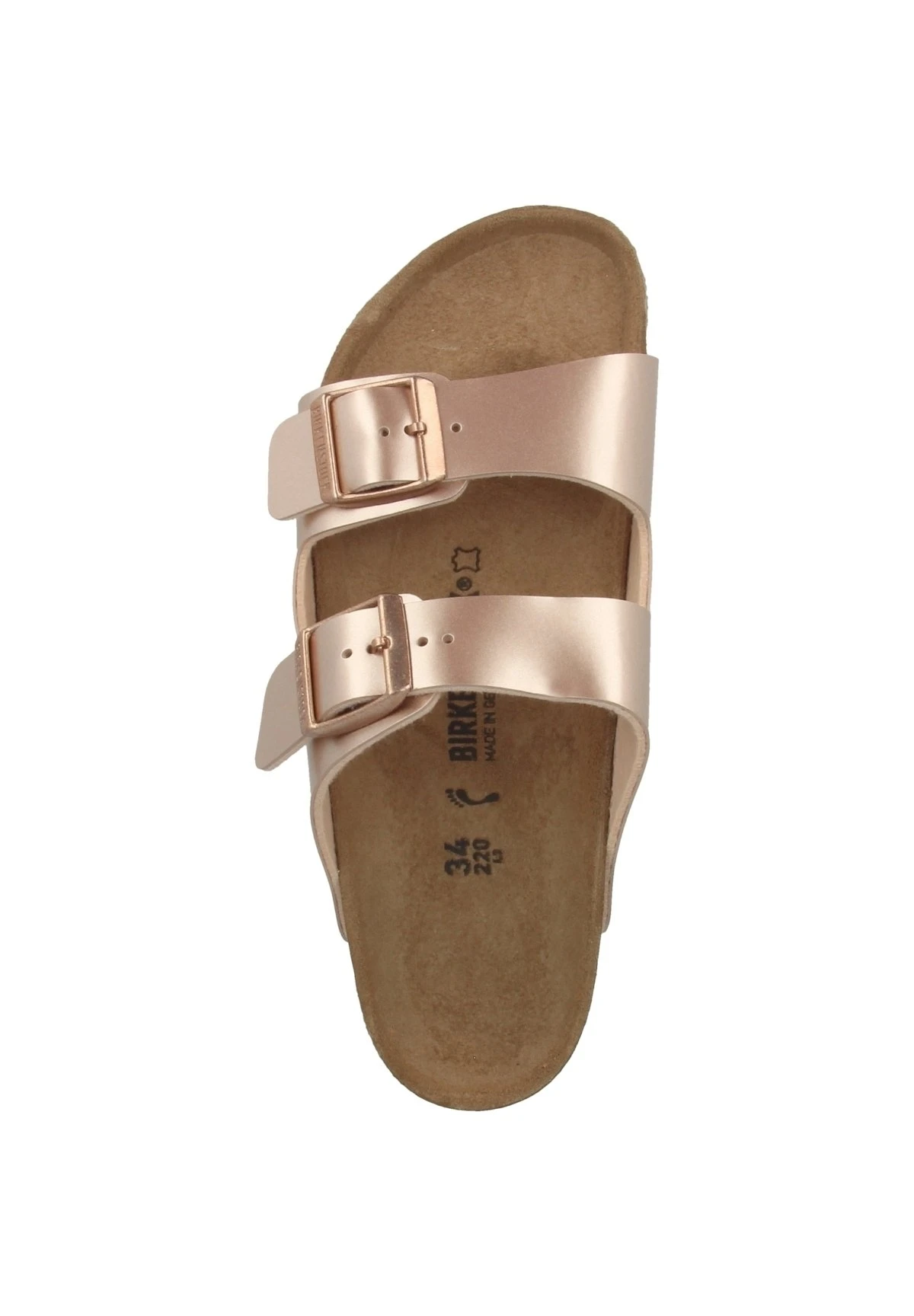 Birkenstock Unisex - Sandalias Planas - Electric Metallic Copper 3 Birkenstock Unisex - Sandalias Planas - Electric Metallic Copper - Imagen 3