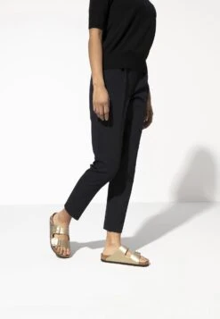 Birkenstock Arizona Bf Regular - Sandalias Planas - Gold