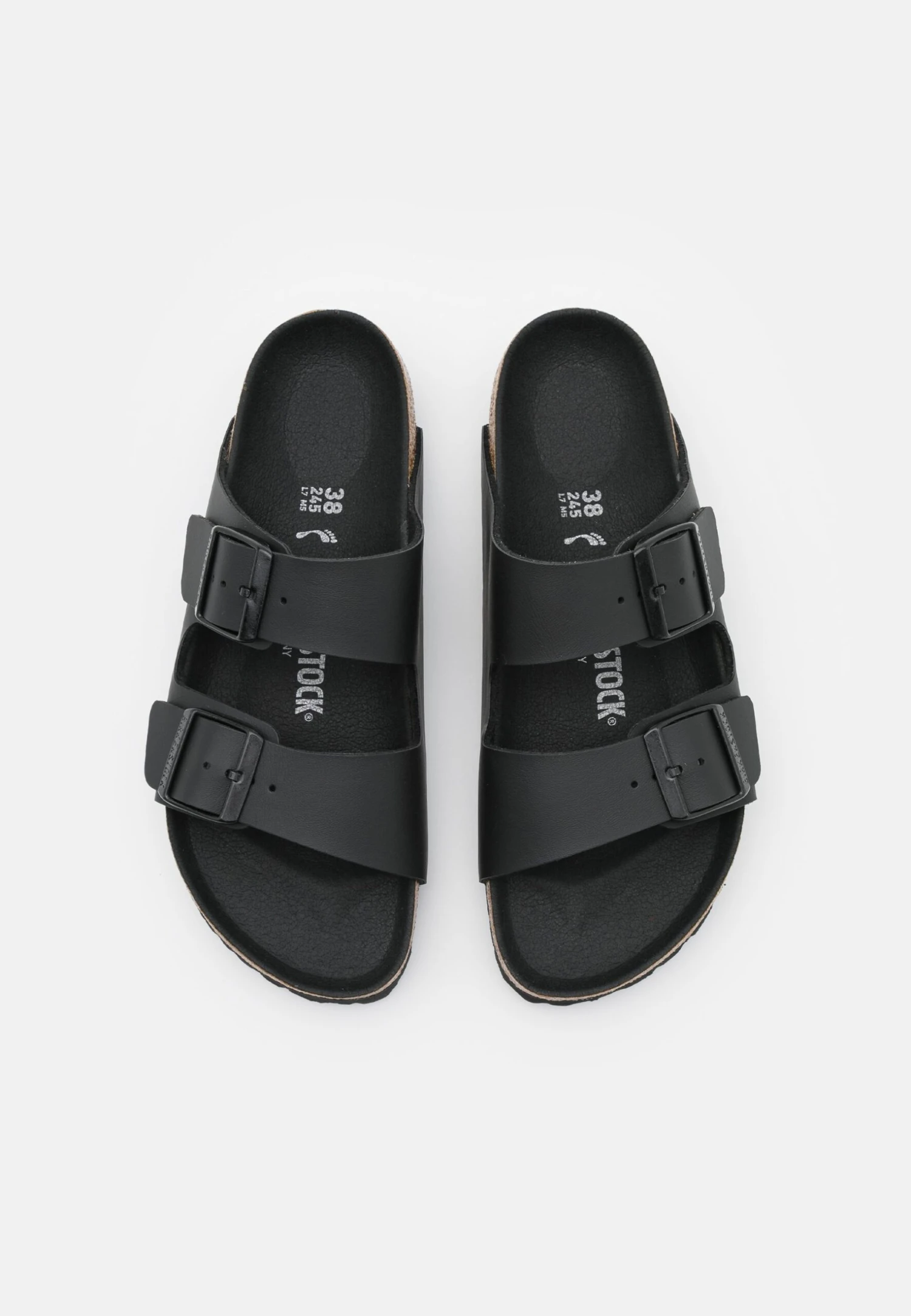 Birkenstock Arizona Bf Triples Narrow - Pantuflas - Black 6 Birkenstock Arizona Bf Triples Narrow - Pantuflas - Black - Imagen 6