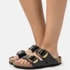 Birkenstock Arizona Lena- Pantuflas - High Shine Black