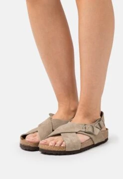 Birkenstock TulumNarrow - Sandalias Planas - Taupe
