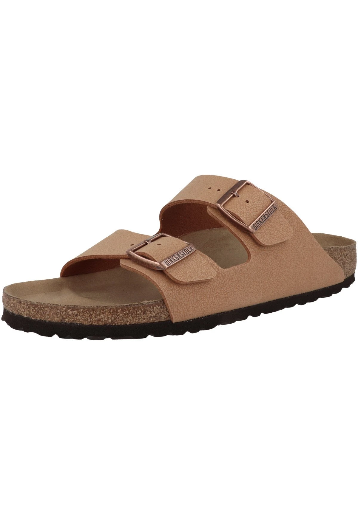 Birkenstock Arizona Birko-Flor Nubuk Normal Unisex - Sandalias Planas - Pecan 2 Birkenstock Arizona Birko-Flor Nubuk Normal Unisex - Sandalias Planas - Pecan - Imagen 2