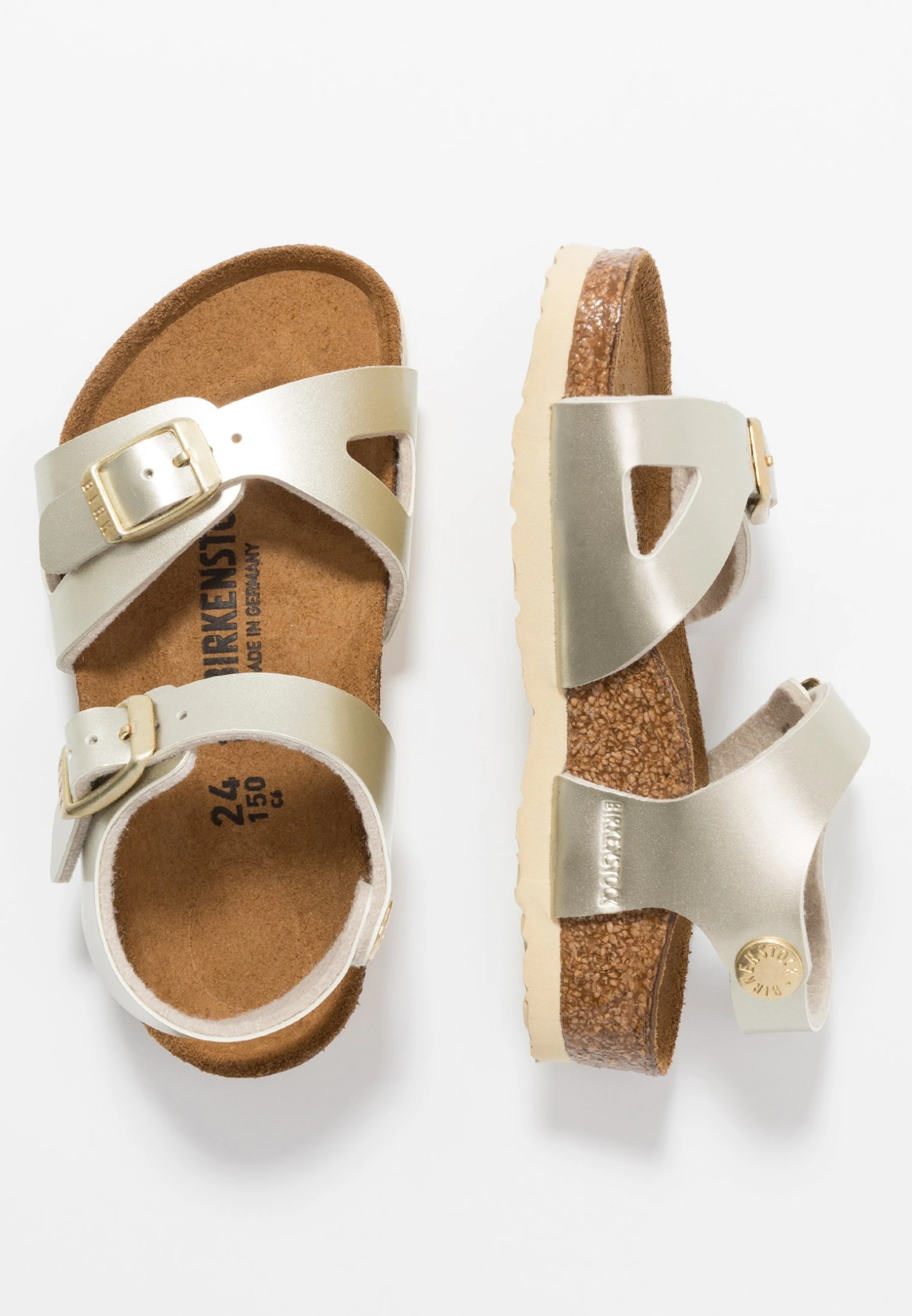 Birkenstock Rio - Sandalias - Electric Metallic Gold 1 Birkenstock Rio - Sandalias - Electric Metallic Gold