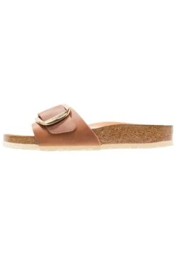 Birkenstock Madrid - Sandalias Planas - Cognac