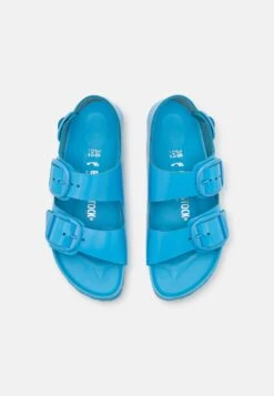 Birkenstock Milano Big Buckle Narrow - Sandalias - High Shine Sky Blue -Birkenstock Ventas 2025 76207eb22c564e278a265aa4d9310f91