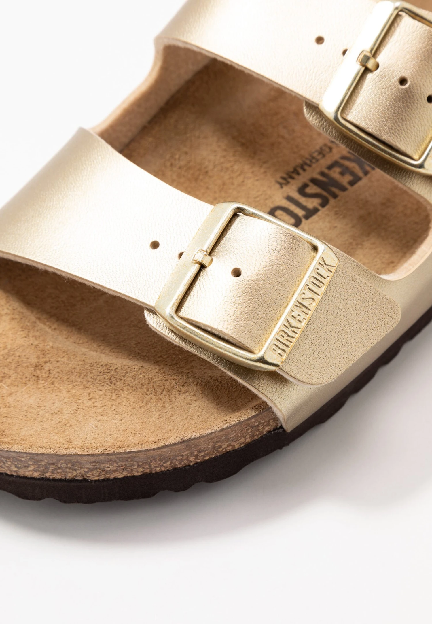 Birkenstock Arizona Bf Narrow - Pantuflas - Gold 3 Birkenstock Arizona Bf Narrow - Pantuflas - Gold - Imagen 3