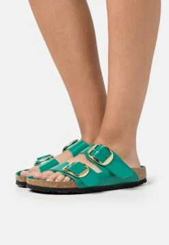 Birkenstock Arizona Lena Narrow - Sandalias Planas - Green
