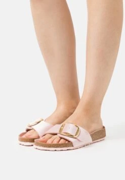 Birkenstock Madrid Big Buckle Rivet Logo Regular Fit - Pantuflas - Light Rose