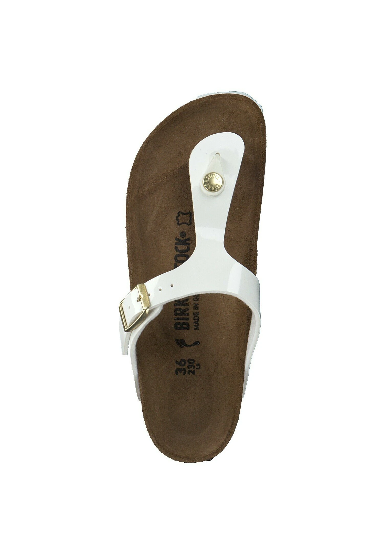 Birkenstock Gizeh Bf Narrow - Sandalias De Dedo - White 2 Birkenstock Gizeh Bf Narrow - Sandalias De Dedo - White - Imagen 2