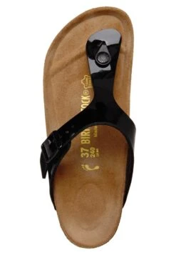 Birkenstock Gizeh Bf Narrow - Sandalias De Dedo - Schwarz Lack -Birkenstock Ventas 2025 8d9e37adc0d34bd1b59f0ee82556487c