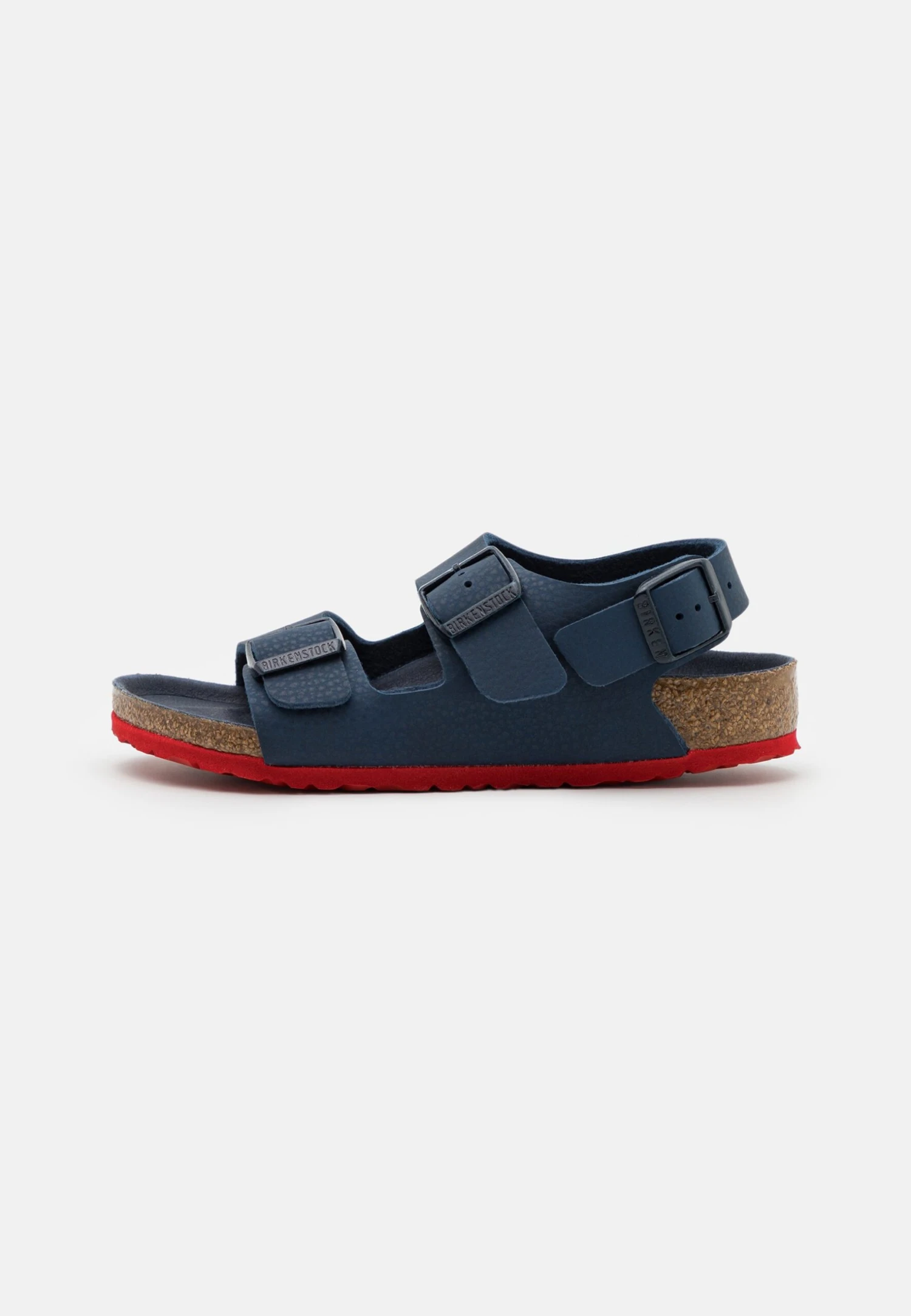 Birkenstock Milano Kids Bf - Sandalias - Blue/Red 1 Birkenstock Milano Kids Bf - Sandalias - Blue/Red