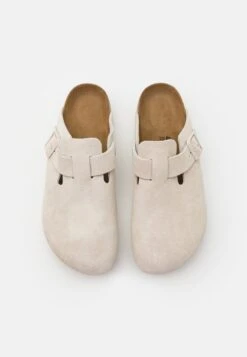 Birkenstock Boston Unisex - Sandalias Planas - Antique White -Birkenstock Ventas 2025 94401fd689ca44a0af63a9d0c56e1dfb