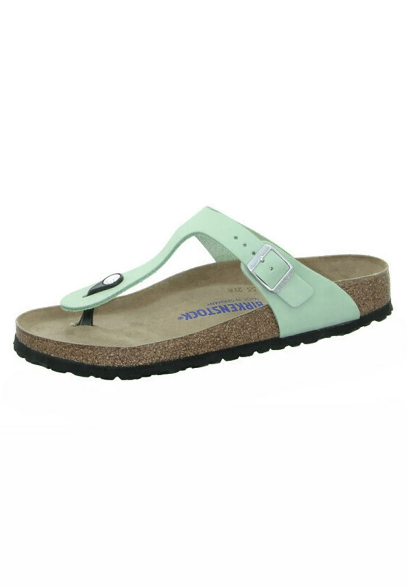 Birkenstock Gizeh Sfb Lenb - Chanclas De Dedo - Matcha 4 Birkenstock Gizeh Sfb Lenb - Chanclas De Dedo - Matcha - Imagen 4