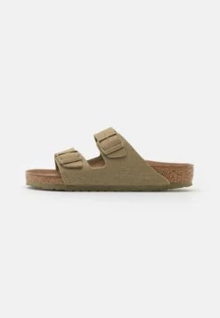 Birkenstock Arizona TexCanvas Faded Vegan Unisex - Sandalias Planas - Faded Khaki