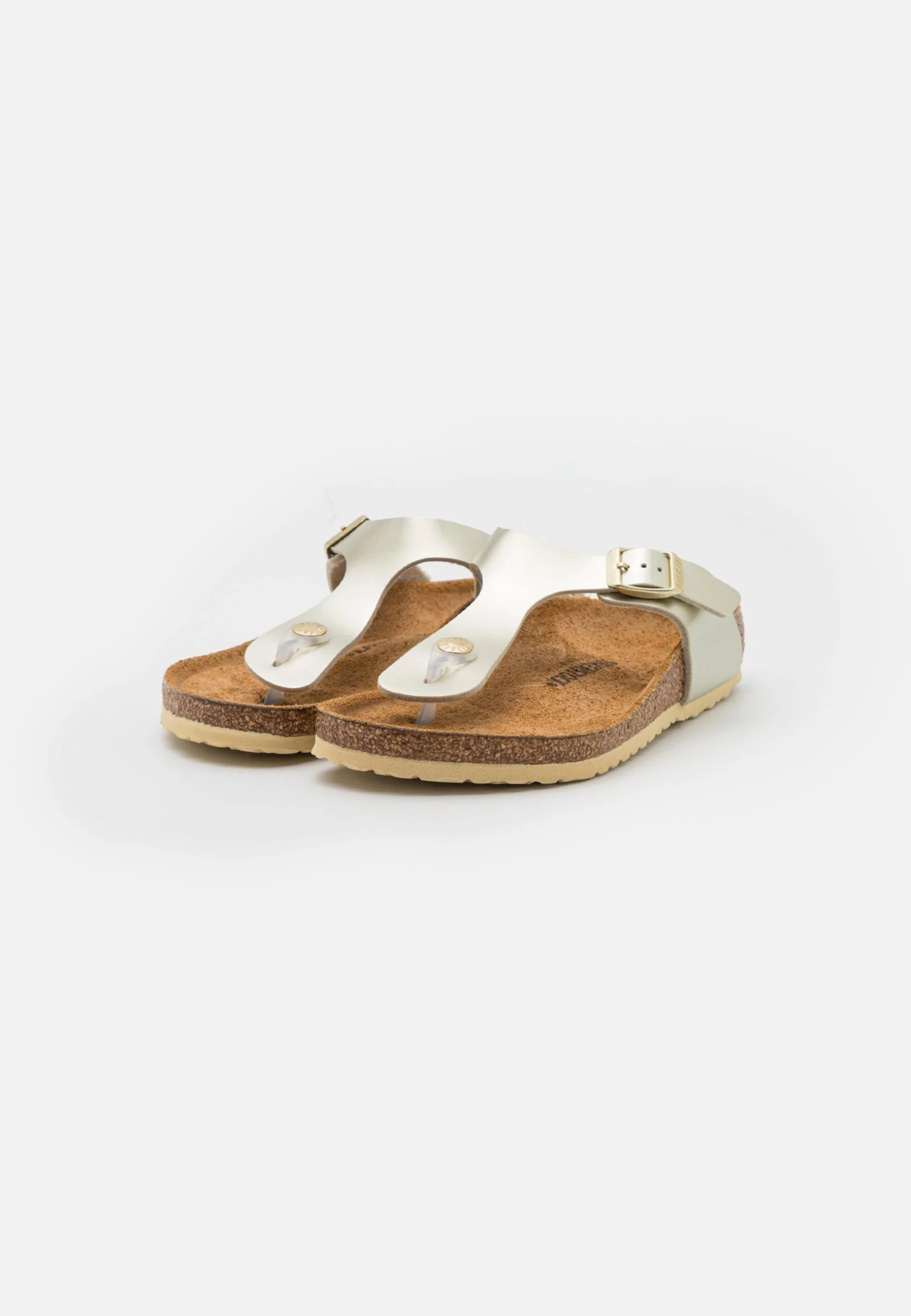 Birkenstock Gizeh Kids- Sandalias Planas - Electric Metallic Gold 2 Birkenstock Gizeh Kids- Sandalias Planas - Electric Metallic Gold - Imagen 2