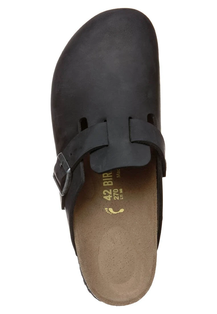 Birkenstock Boston - Pantuflas - Schwarz 3 Birkenstock Boston - Pantuflas - Schwarz - Imagen 3