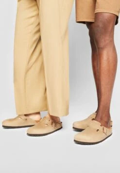 Birkenstock Boston Leoi Unisex - Pantuflas - Tabacco Brown