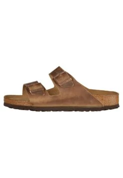 Birkenstock Pantoletten Arizona Narrow Fit - Sandalias Planas - Brown