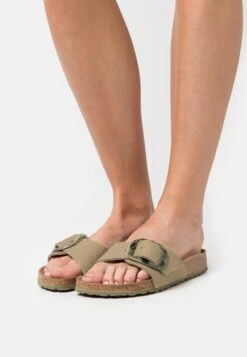 Birkenstock Madrid Big Buckle- Sandalias Planas - Khaki