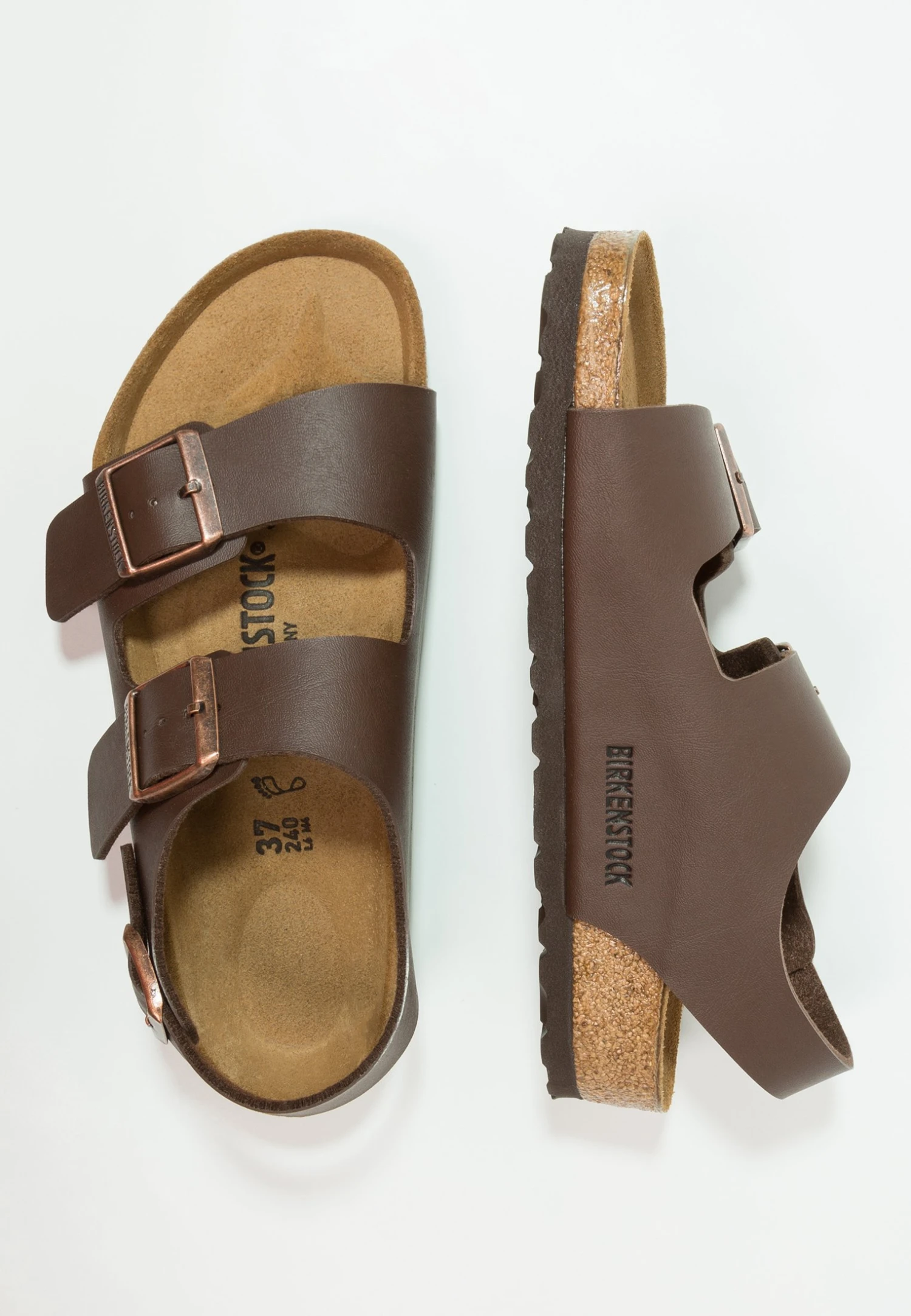 Birkenstock Milano - Sandalias - Dark Brown 2 Birkenstock Milano - Sandalias - Dark Brown - Imagen 2