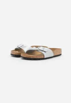 Birkenstock Madrid Bf Narrow - Sandalias Planas - Silver -Birkenstock Ventas 2025 b827b8e16872495bb5449857e1b8e639