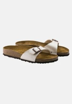 Birkenstock Madrid Bf Regular - Sandalias Planas - Graceful Pearl White -Birkenstock Ventas 2025 b8c1f242793b49c098e5f4de305bc1b2