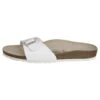 Birkenstock Madrid Bf Narrow - Sandalias Planas - Weiss