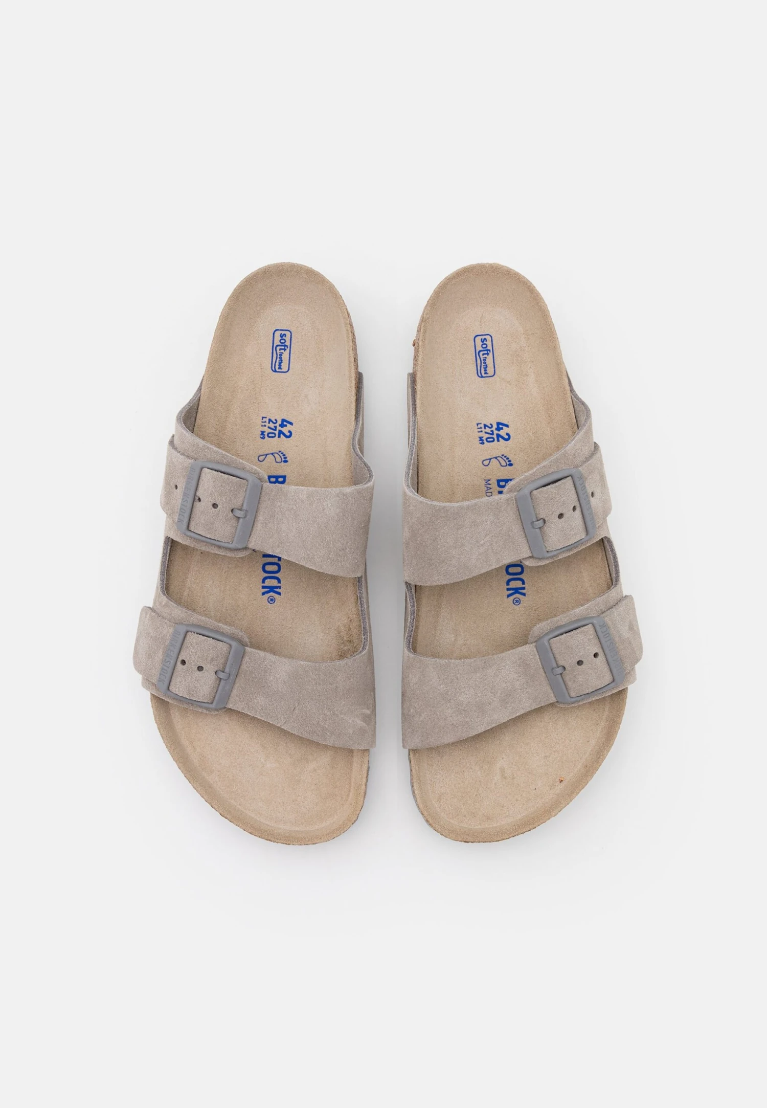 Birkenstock Arizona Soft Footbed Unisex - Pantuflas - Stone Coin 4 Birkenstock Arizona Soft Footbed Unisex - Pantuflas - Stone Coin - Imagen 4