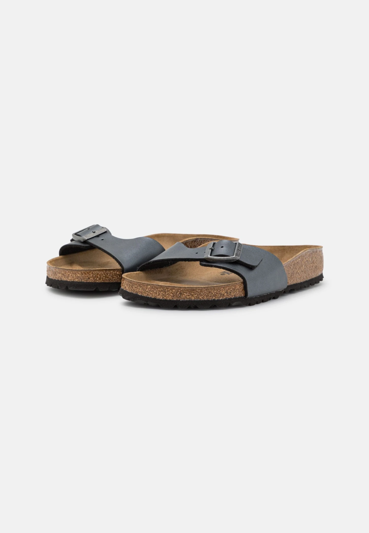 Birkenstock Madrid Bf Narrow - Pantuflas - Metallic Black 3 Birkenstock Madrid Bf Narrow - Pantuflas - Metallic Black - Imagen 3