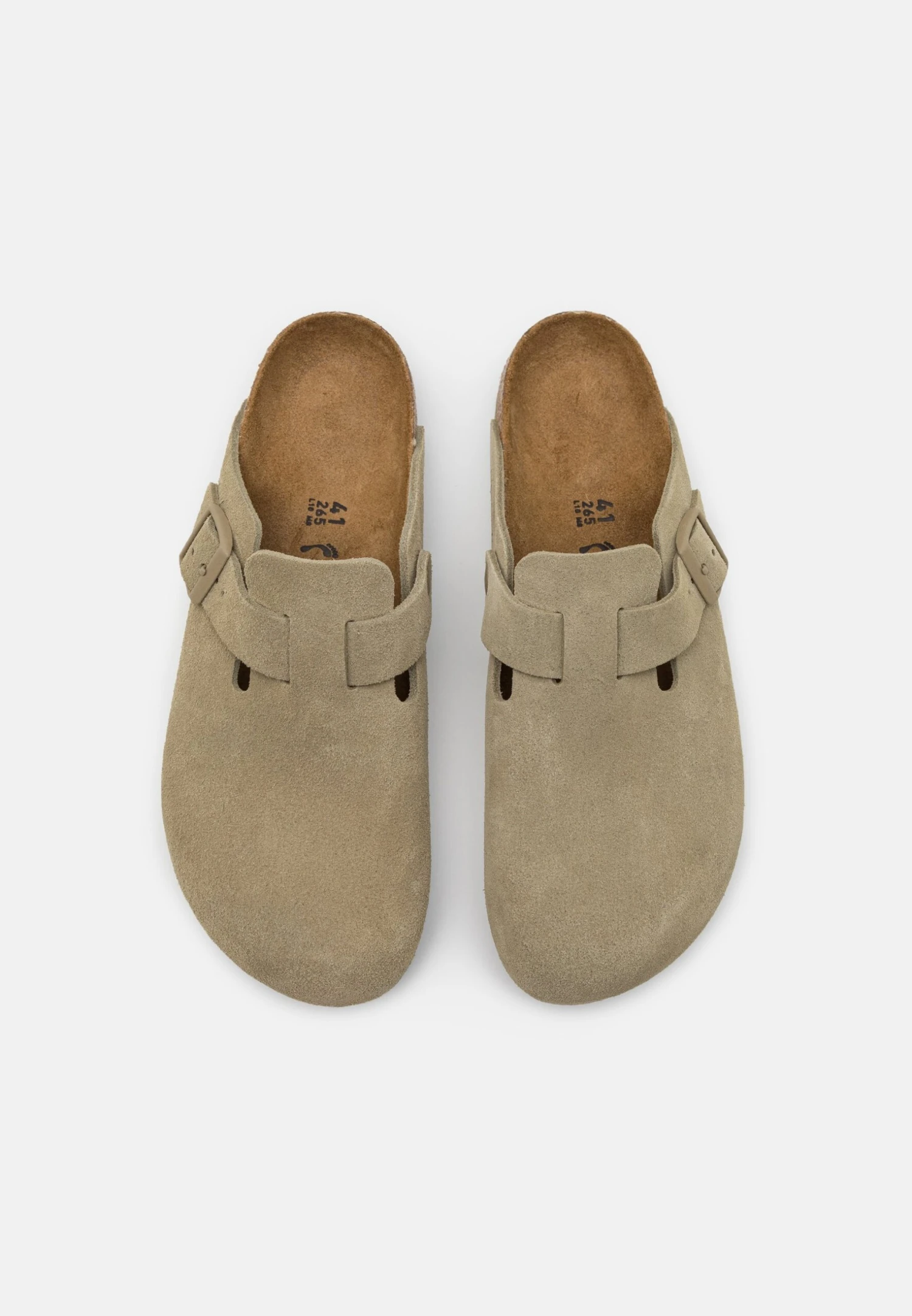 Birkenstock Boston Unisex- Sandalias Planas - Faded Khaki 4 Birkenstock Boston Unisex- Sandalias Planas - Faded Khaki - Imagen 4