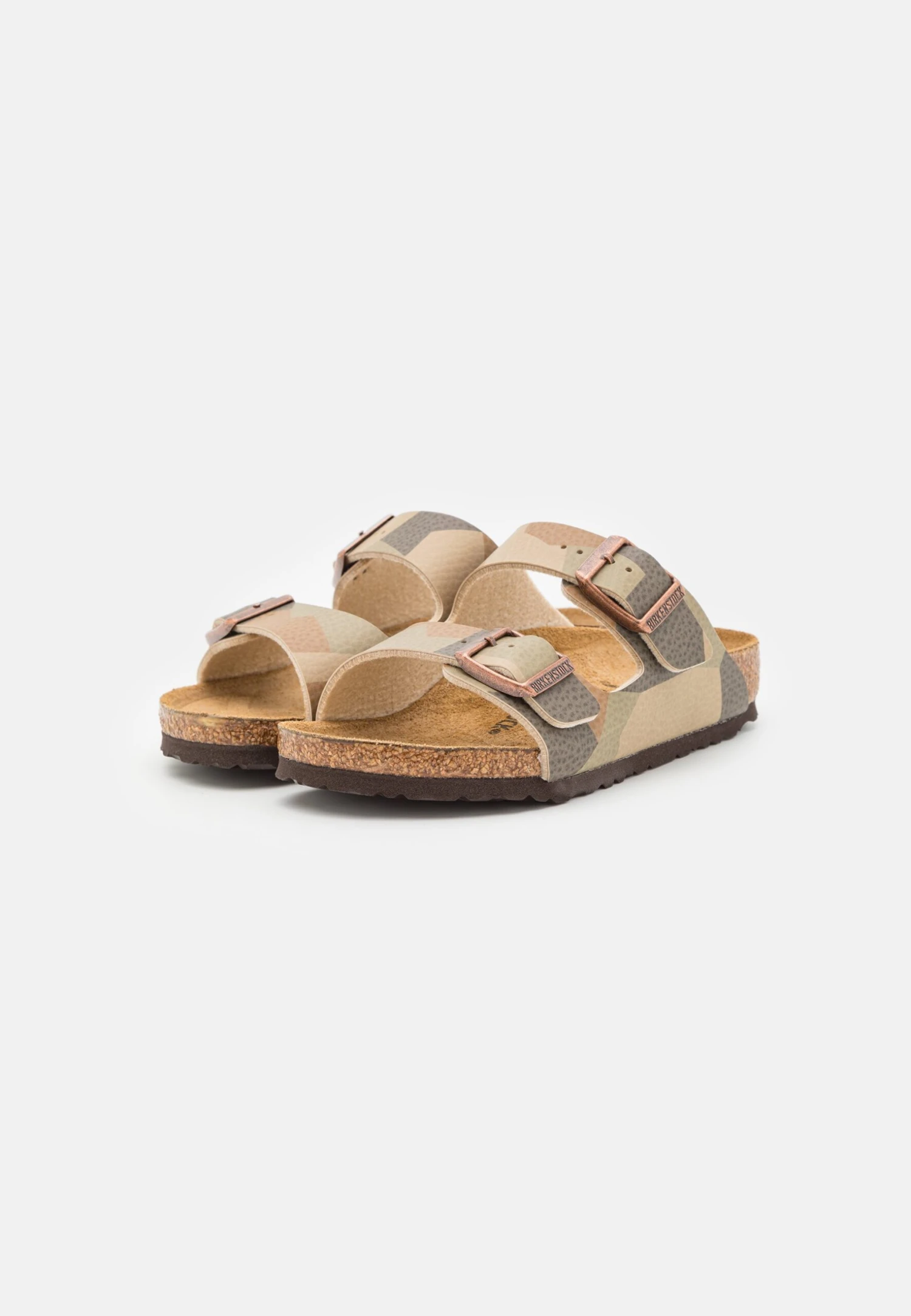 Birkenstock Arizona Geometric Unisex - Sandalias Planas - Desert Soil/Khaki 2 Birkenstock Arizona Geometric Unisex - Sandalias Planas - Desert Soil/Khaki - Imagen 2