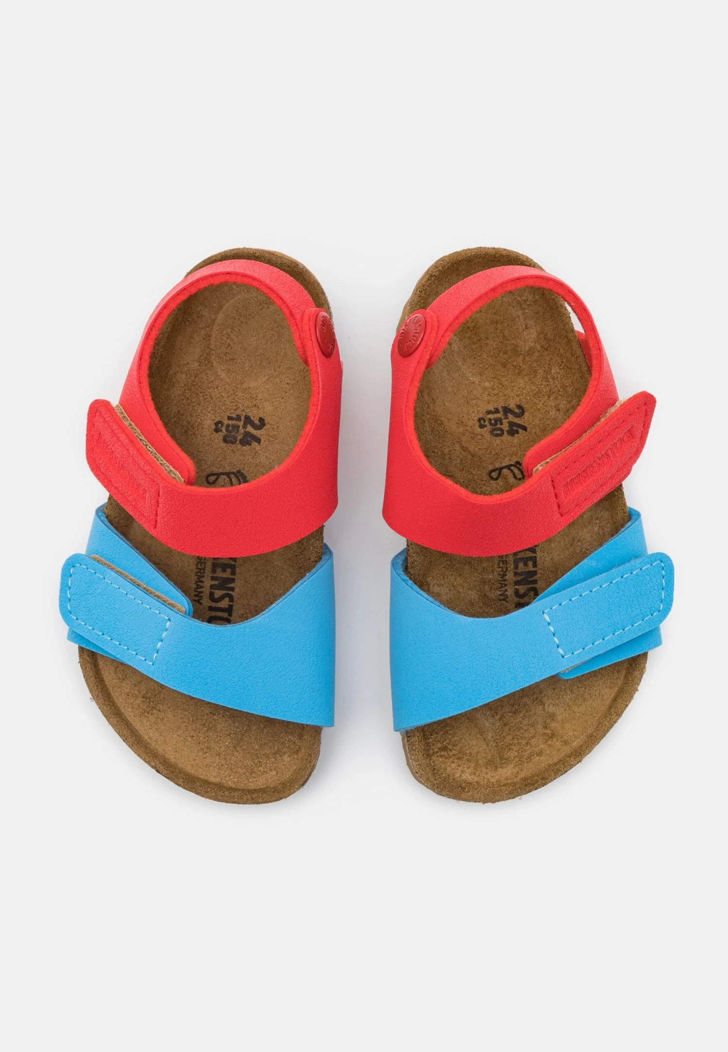 Birkenstock Palu Kids Unisex - Sandalias - Sky Blue/Active Red 4 Birkenstock Palu Kids Unisex - Sandalias - Sky Blue/Active Red - Imagen 4