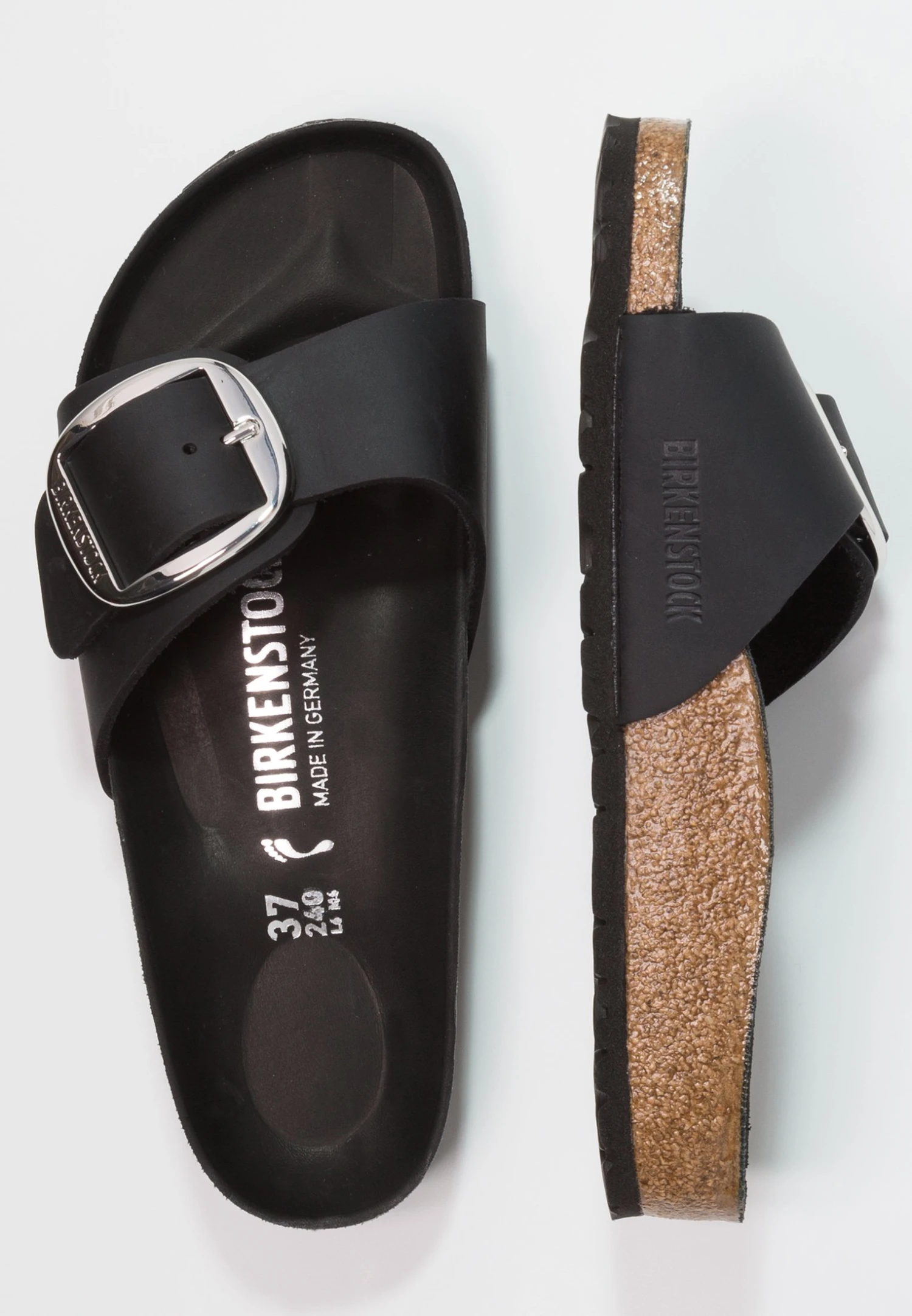Birkenstock Madrid Big Buckle - Pantuflas - Black 2 Birkenstock Madrid Big Buckle - Pantuflas - Black - Imagen 2