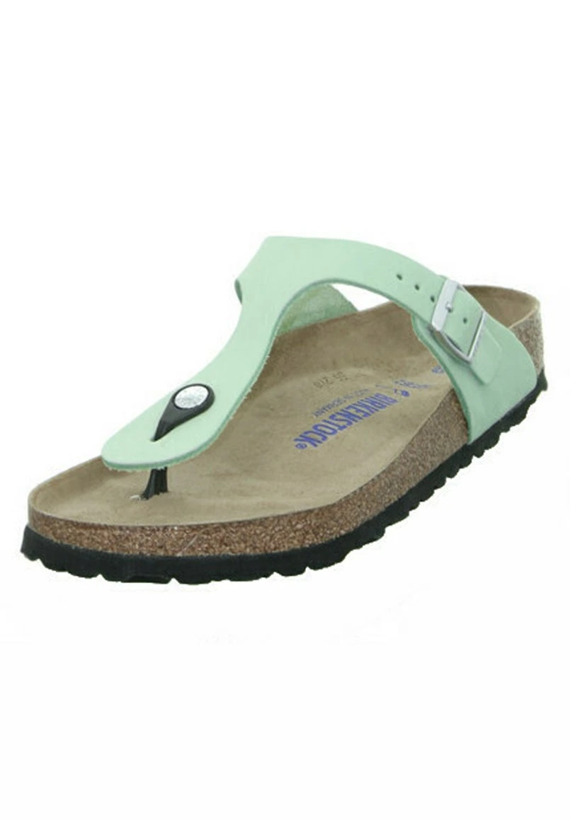 Birkenstock Gizeh Sfb Lenb - Chanclas De Dedo - Matcha 2 Birkenstock Gizeh Sfb Lenb - Chanclas De Dedo - Matcha - Imagen 2